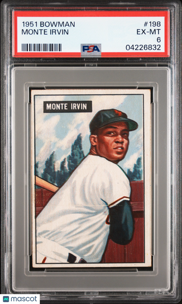 1951 Bowman Monte Irvin #198 PSA 6