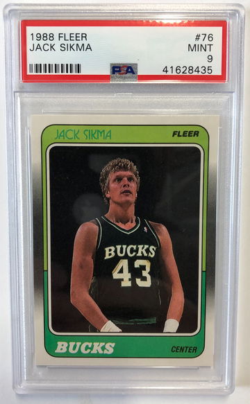 1988 Fleer Jack Sikma PSA 9 #76