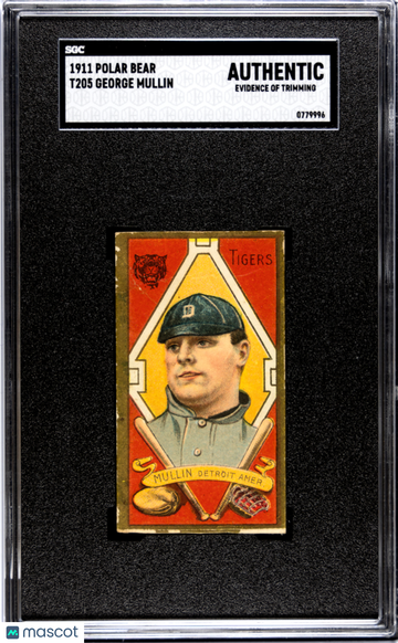 1911 Polar Bear (T205) George Mullin SGC A