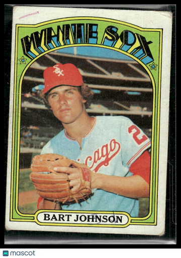 1972 Topps Bart Johnson #126