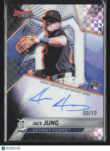 2025 Topps Bowman's Best Jace Jung #B25-JJU /10 RC