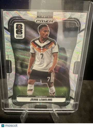 2026 Panini Prizm FIFA World Cup 2026 Jamie Leweling #59 Silver