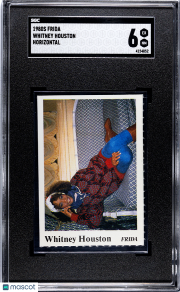 1980s Frida Whitney Houston ROOKIE SGC 6