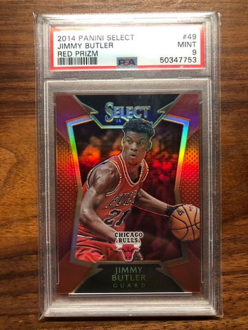 2013 Panini Select Red Jimmy Butler PSA