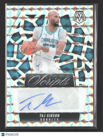 2025 Panini Mosaic Scripts Taj Gibson #MS-TAJ Auto