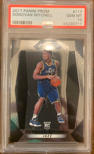 Donovan Mitchell PSA 10 Prizm