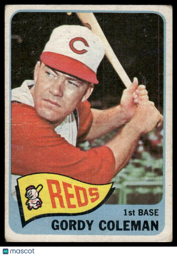 1965 Topps Gordy Coleman #289