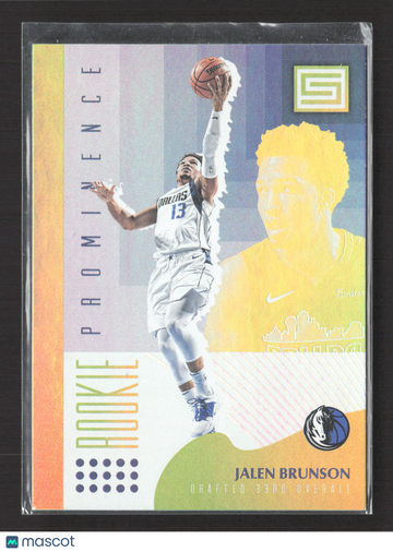 2019 Panini Status Rookie Prominence Jalen Brunson #32