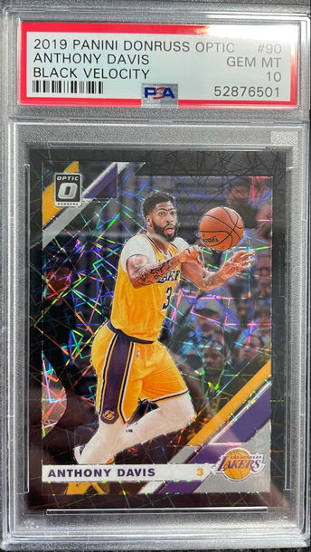 Anthony Davis Donruss Optic Black Velocity /39
