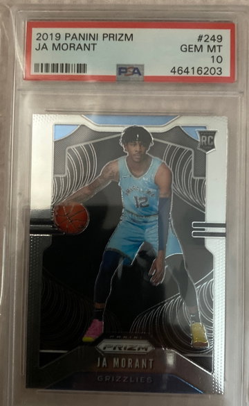 Ja Morant Prizm PSA 10