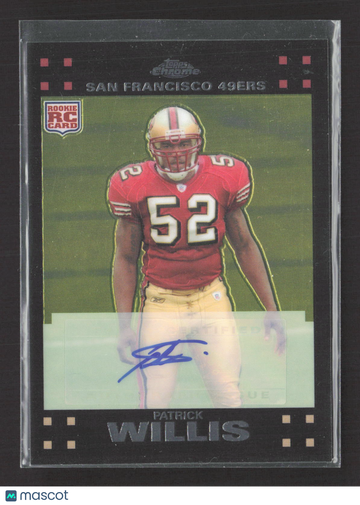 2007 Topps Chrome Patrick Willis #TC240 RC