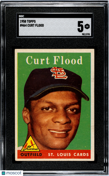 1958 Topps Curt Flood #464 SGC 5