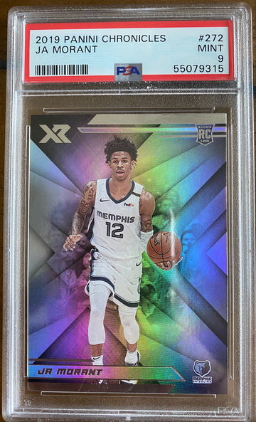 2019 Ja Morant panini chronicles XR rookie card