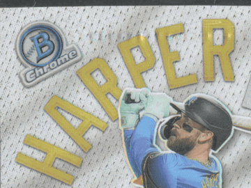 2026 Bowman Chrome Patchwork Bryce Harper #P-18