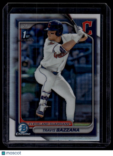 2024 Bowman Draft Travis Bazzana #BDC-1 Chrome Refractor RC