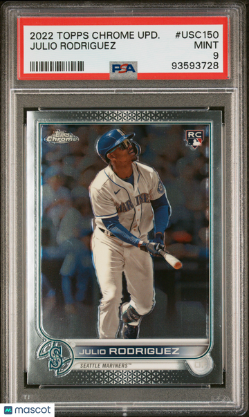 2022 Topps Chrome Update Julio Rodriguez #USC150 PSA 9