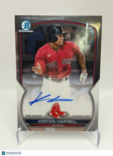2024 Topps Bowman Chrome 1st Bowman Kristian Campbell #CD4-KCA