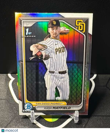 2024 Bowman Draft - Chrome Refractor Kash Mayfield #BDC-70