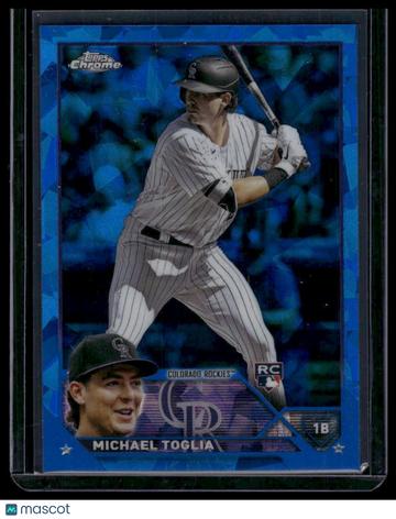 2023 Topps Chrome Sapphire Edition Michael Toglia #616 RC