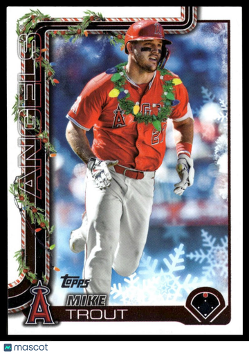 2025 Topps Holiday Mike Trout #H50b