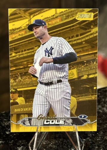 2024 Topps Stadium Club GERRIT COLE GOLD FOIL SSP New York Yankees