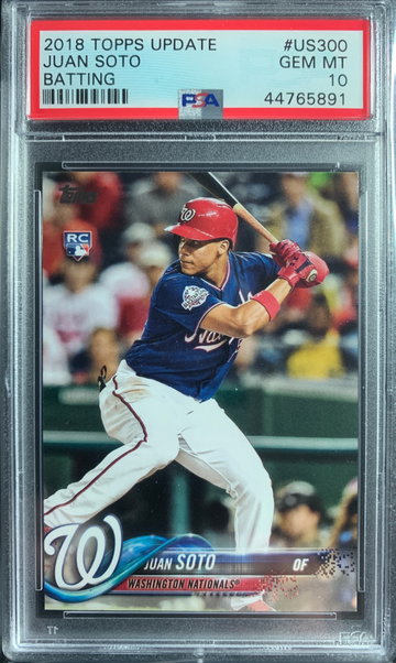 2018 Soto Update Rookie PSA 10