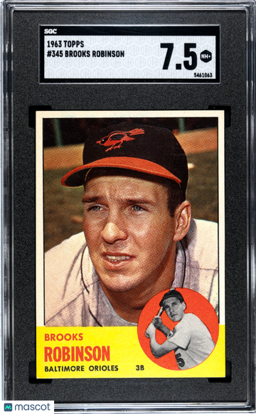 1963 Topps Brooks Robinson #345 SGC 7.5