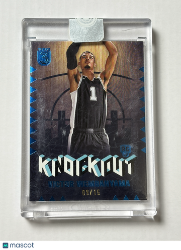 2023-24 Topps 3 Victor Wembanyama #KO-11 Nicely Centered Mint Parallel/Variety Rookie Short Print 09/15