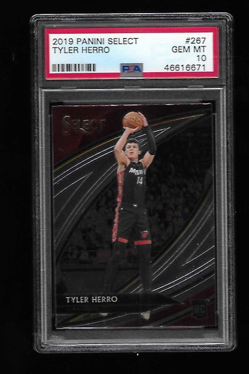 2019 Panini Select #267 Tyler Herro Courtside
