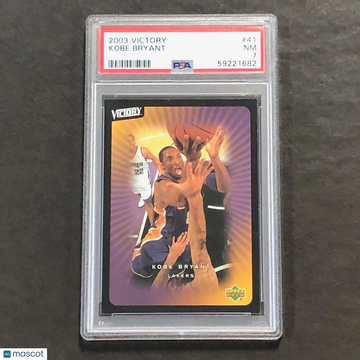 2003 Upper Deck Victory Kobe Bryant #41 PSA 7
