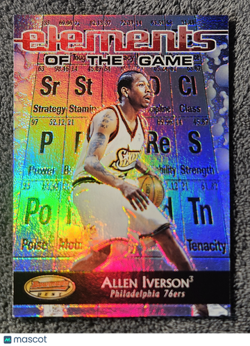 2000 Bowman's Best Elements of the Game #EG2 Allen Iverson