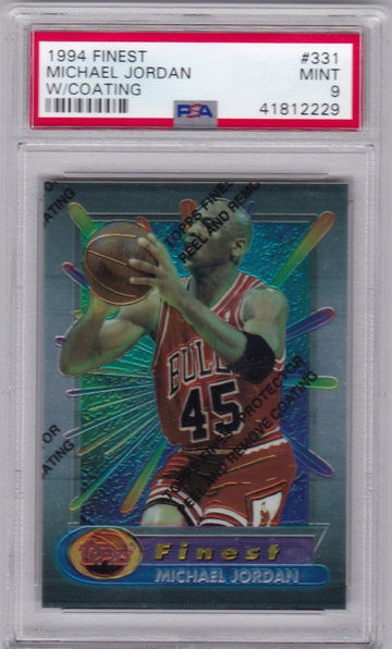 Michael Jordan - 1994 Finest PSA 9