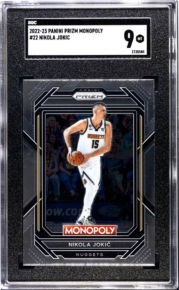 2022-23 Panini Prizm Monopoly #22 Nikola Jokic SGC 9
