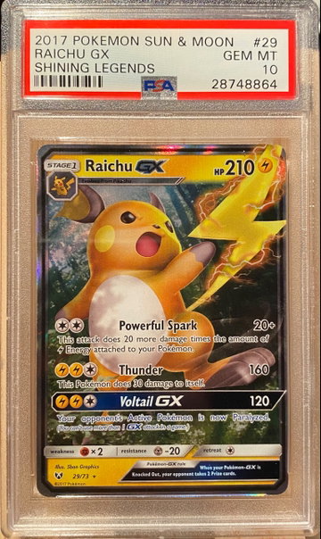 Pokémon/Pokemon - 2017 Shining Legends Raichu GX