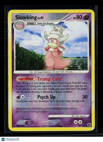 2012 Great Encounters Slowking Rare #28/106