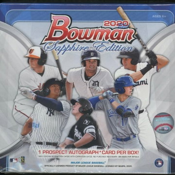 2020 Bowman Chrome Sapphire Baseball Box 