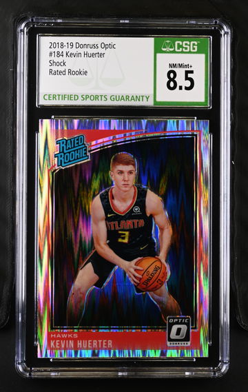 2018 KEVIN HUERTER OPTIC SHOCK RATED ROOKIE