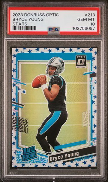 2023 Donruss Optic | Rookie Bryce Young | Stars | #213 | PSA 10