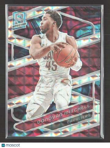 2024 Panini Spectra Prizm Donovan Mitchell #62 Red