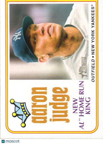 2023 Topps Heritage Aaron Judge #1