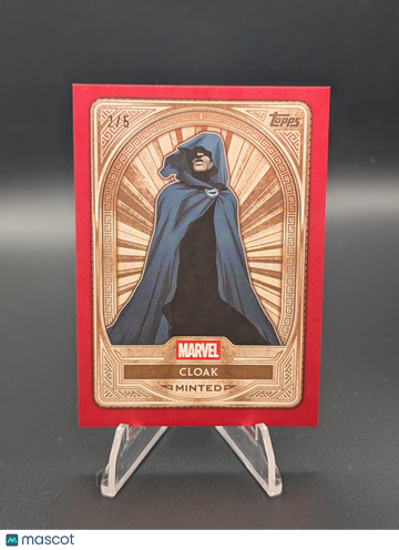 2025 Topps Marvel Mint Cloak Red Foil /5 #30