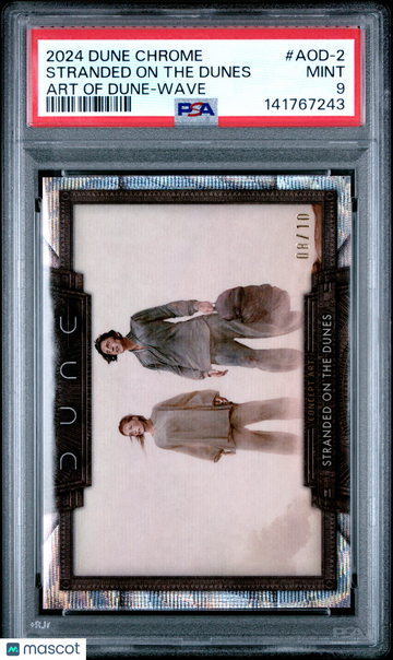 2024 Topps Chrome Dune Art Of Dune Stranded On The Dunes #AOD-2 PSA 9