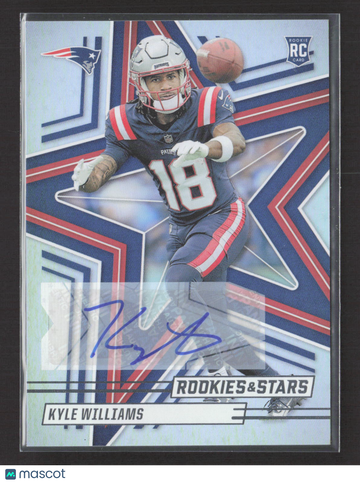2025 Panini Rookies & Stars Kyle Williams #152 RC Auto
