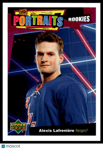 2020-21 Upper Deck Alexis Lafreniere #P-51 UD Portraits