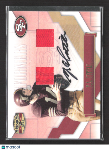 2008 Donruss Gridiron Gear Y.A. Tittle #P-49 /25 Dual Jersey Patch