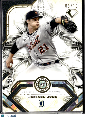 2025 Topps Gilded Collection Diamond Jackson Jobe #46 /10 RC Genuine Diamond