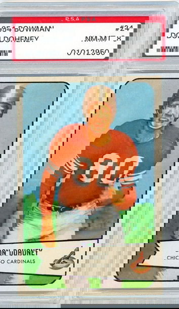 1954 Bowman Don Doheney #24 PSA 8 P1322