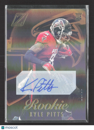 2021 Panini Zenith Football Kyle Pitts #67 RC 01/60 Auto