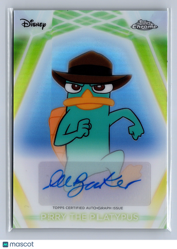 2026 Topps Disney Neon Chrome Etch Perry The Platypus #CNA-BB