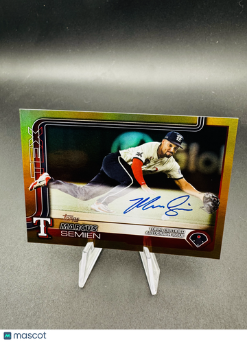 2023 Topps Series 2 Marcus Semien #383 Gold Foil